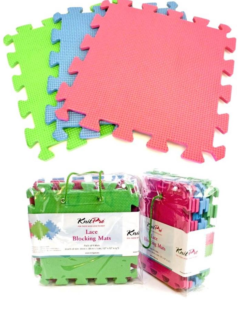 Knitpro Lace blocking mats (9 pieces) - Habbedash